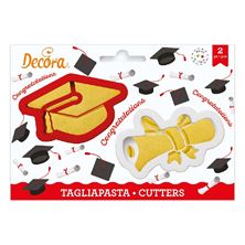 Picture of GRADUATION COOKIE CUTTER SET